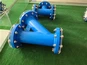 Tee ionstraime líneáilte PTFE